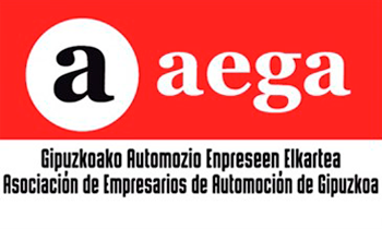 AEGA. Logo Asociación de empresarios de automoción de Gipuzkoa